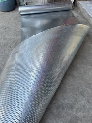 (Khổ cao 1m - dài 1m 2m 3m .) Tôn lỗ mạ kẽm tôn đục lỗ mạ kẽm lưới ruồi kẽm chống rỉ lỗ 4 li