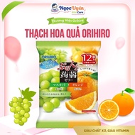 Thạch Trái Cây Tăng Trí Nhớ Cho Bé Orihiro Nhật Bản - Thạch Rau Câu Bổ Sung Chất Xơ Và Vitamin