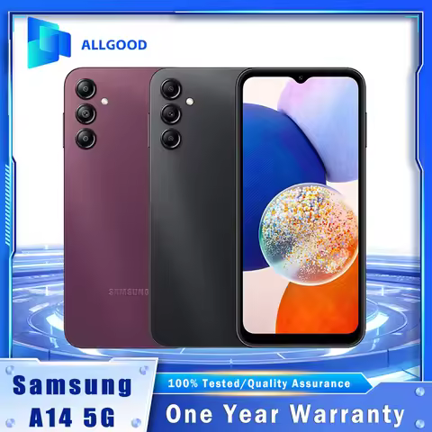 Original Samsung Galaxy A14 5G A146B/DS Dual SIM 6.6" 64GB/128GB 50MP Triple Camera Exynos 1330 Octa
