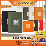 Photo Album Handwriting Memo 4R 200/300pcs, Album Gambar 4R