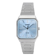 Casio Standard Analog Stainless Steel Ice Blue Dial Quartz MTP-B185D-2A2V Mens Watch