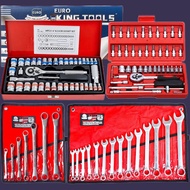 EURO KING TOOLS ชุดบล็อก 40 ชิ้น+ประแจ YETI+แหวน YETI +ชุดบล็อก 46ชิ้น ใช้งานหนัก ได้ 4 อย่างมาตรฐาน