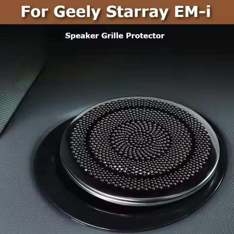 For Geely Starray EM-i Galaxy Starship 7 Metal Center Speaker Grille Cover Dashboard Audio Speaker P
