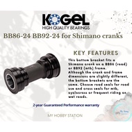 KOGEL BB86-24 BB92-24 for Shimano cranks/Sram Gxp Crank( GIANT /GUSTO/SCOOT/Argon18）