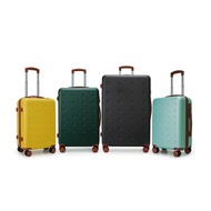 HQ LUGGAGE กระเป๋าเดินทาง ABS 4 ล้อคู่ กุญแจล็อค 3 รหัส รุ่น 8860