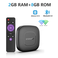 Factory Price Mortal T1 TV Box Allwinner H313 Android14 2.4G&5G Wifi 6 4K BT5.0 Voice Assistant Smar