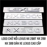 LEXUS NX 200T, NX200, NX300 LOGO GENUINE HIGH QUALITY PRODUCTS