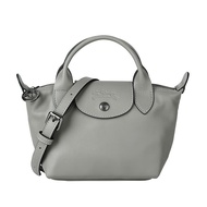 珑骧（longchamp）女士深灰色皮质小号单肩斜挎包L1500 987 P55