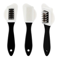 Amabro 3PCS Suede Brush, Nubuck Shoe Brush 4-Sided Suede Brush Suede Leather Shoe Cleaner Suede Eras