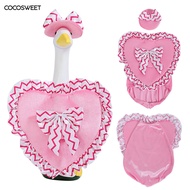 COCO Heart-Themed Goose Costume Set - Perfect for Valentine’s Day Outdoor Decor