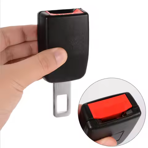 Car Seat Belt Clip Extension Plug for Mitsubishi Grandis Outlander ASX RVR Pajero LancerEvo l200 l30