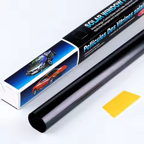 1Roll 50x3m Solar UV Protection Window Tint Film Heat UV Block Sun Shade Car Foils VLT 1%-50% Scratc
