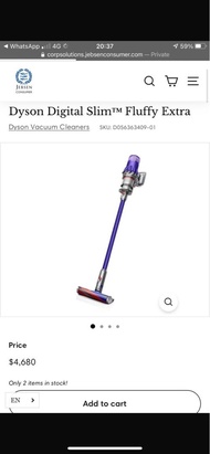 Dyson Digital Slim™ Fluffy Extra