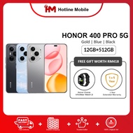 Honor 400 Pro 5G Smartphone (12GB RAM+512GB ROM) | Original Honor Malaysia