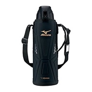 ZOJIRUSHI Mizuno Water Bottle Stainless Steel Cool Sports Bottle Direct Drinking 1.5L One Touch Open Type Black SD-FX15-BA [Direct From JAPAN]