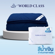 World Class | ผ้าห่มสายการบิน Business Class | ผ้าห่มกันไรฝุ่น Peach Skin นุ่มเหมือนลูกพีช | Down Ge