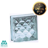 MULIA Glass Block DIAMOND Glass Block MULIA DIAMOND 19x19x9.5CM