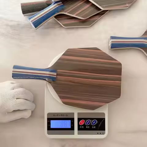 Cybershape Board Manually Shakehand Table Tennis Blade Offensive Curve Hexagonal Ping Pong Bat For C