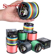 Sougayilang 150m 500m Fishing Line Braided Fishing Line 4 Strand Braided Wire 22lb-87.1lb Fishing Ge