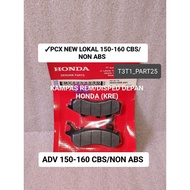 Front brake pads (KRE) PCX 150-160 CBS (non ABS)/ADV 150-160 CBS (non ABS)