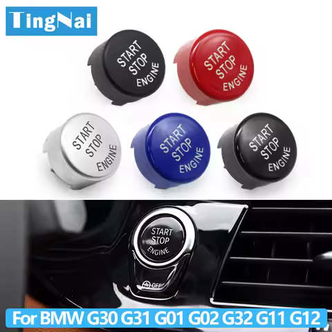 Car Engine Start Stop Push Button Switch Cover For BMW 1 5 6 7 X3 X4 Series GT F52 G30 G31 G01 G02 G