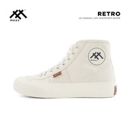 Moos Footwear Hi Retro Off White/Off White