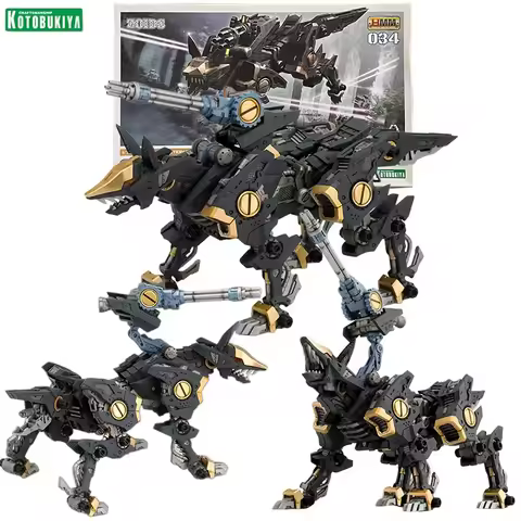 Kotobukiya Zoids Shadow Fox (Marking Plus Ver.) Action Figures HMM Anime Toys Assembled Model Kit Or