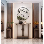 LKL 4 feet Solid Top Console Table / 4 kaki kayu solid top meja