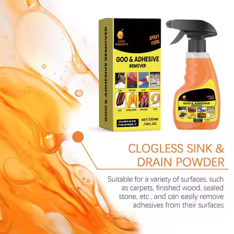 All Purpose adhesive glue remover Sticky Residued Remover Spray Auto Car Sticker Car Glass Label Cle