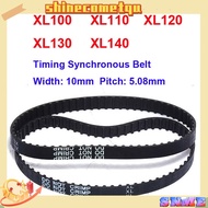 【5.30】 {}100XL 110XL 120XL 130XL 140XL 037 Timing Belt Rubber Belt 10mm Width 1/5'' Pitch
