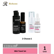 ECOHAIR - Aloe Vera Shampoo Tonic Mini Travel Set / Luna Rose Leave In Treatment Essence Mini Travel Set