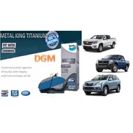 Bendix Metal King Front Brake Pad (DB1841MKT) - Isuzu D-MAX 2008/ MU-X MUX 2014 Chevrolet Colorado