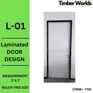 [Timber Worlds] Laminated Door  Size 33'' 3/4 X 83'' (FREE CUT TO SIZE)