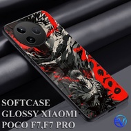 [ GT20 ZORO ] Softcase Xiaomi POCO F7& F7 PRO Case Glitter Mirror Sublime Silicone Xiaomi