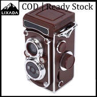LIXADA Vintage Digital กล้องแบบพกพา TLR สไตล์ Retro 2.7K วิดีโอ 24MP ออโต้โฟกัส Vlog กล้องคู่มือจอยส