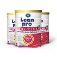 Combo of 03 cans of Leanpro Thyro LID 900g - Nutrition to abstain from iodine before I131 treatment