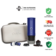 Set máy pha cà phê điện cầm tay Outin Nano Portable Espresso Machine màu Ocean Blue (Phiên bản giới 