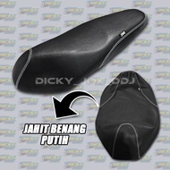 Kulit Jok Motor 𝗣𝗼𝗹𝗼𝘀 (Benang Jahit Warna) Motor Matic/Bebek VarioBeatScoopyNmaxPcx