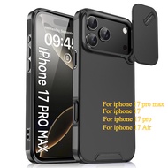 Slide Lens Case for Iphone 17 Pro Max 16E 15 14 Plus 13 Pro Camera Protection Shockproof TPU Silicon