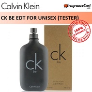 Calvin Klein cK Be EDT for Unisex Men Women (200ml Tester) Eau de Toilette Black [Brand New 100% Authentic Perfume/Fragrance]