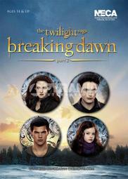 【電影胸章】暮光之城:破曉2 Breaking Dawn Part 2 ~英國限量進口#BP80416(4個1組)