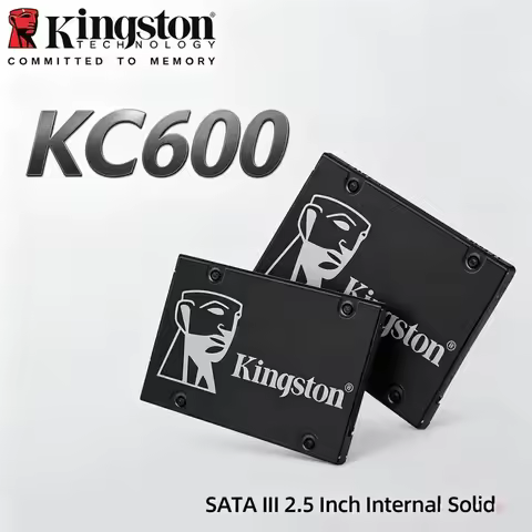 Kingston KC600 2.5" SATA 3 Solid State Drive 1TB 2TB Max 550MB/s Read Low Vibration Shockproof Inter