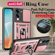 Casing For Vivo Y04S Y04t Y29S Y29t Y04 S Y 04S Y 29S Y 29t Y29 t VivoY04S VivoY29t Metal With Ring 