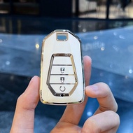 ISUZU TPU Car Key Case for ISUZU X Series Dmax D-max Mux 2021 2022+ D-max MU-X 3.0 Mux 3 buttons Key