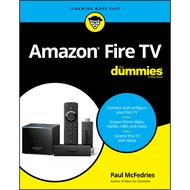 [100% Original Books] - Amazon Fire TV For Dummies by Paul McFedries (US edition, paperback)
