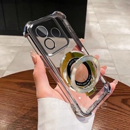 Casing For Realme Gt 7 T Pro 7T 7Pro Gt7 Gt7T Gt7Pro RealmeGt7 7T Clear Four Corner Anti Fall With R