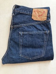 日本復刻牛仔品牌 Orslow 經典型號 107 Ivy Fit Denim Jeans Size:M FullCount LVC RRL Kapital Toy’s Real McCoy  UES 