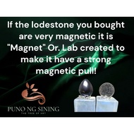 Lodestone Magnetite Stone FREE STAND Crystal Stone Crystal