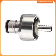 [WishshopeehhhMY] Stainless Steel Carbonator Ball Lock Adapter PET Bottle Fill Kit for Homebrew Soda
