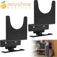 MAYSHOW Angle Grinder Stand, Anti-rust Durable Angle Grinder Holder, Accessories Universal Stable Tools Wall Mount